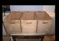 3 caisses identiques en bois avec poignées... ANNONCES Bazarok.fr